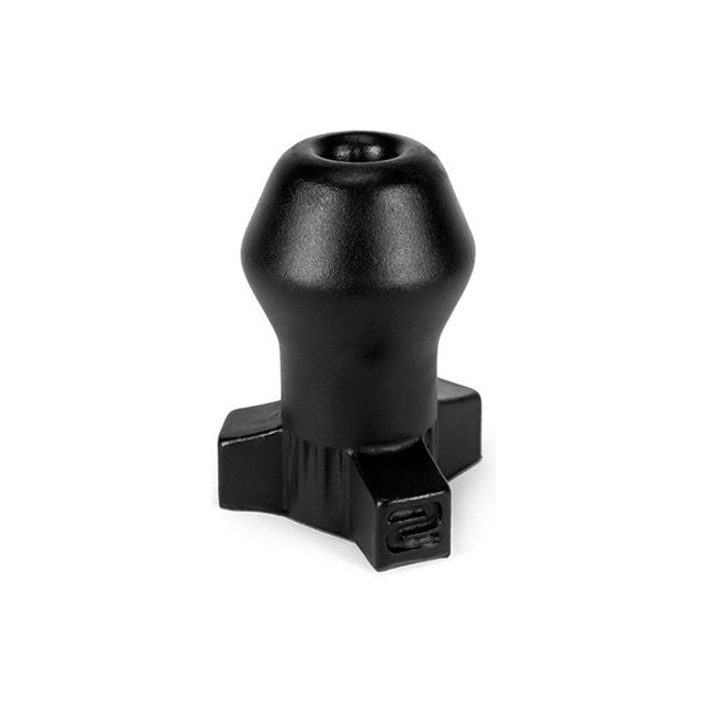 Анальная боеголовка Oxballs Ass Bomb Filler Plug Black S - 7,5 см