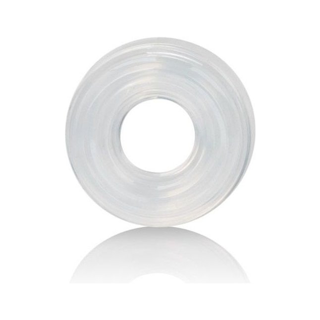 Прозрачное эрекционное кольцо Premium Silicone Ring Medium - Rings!