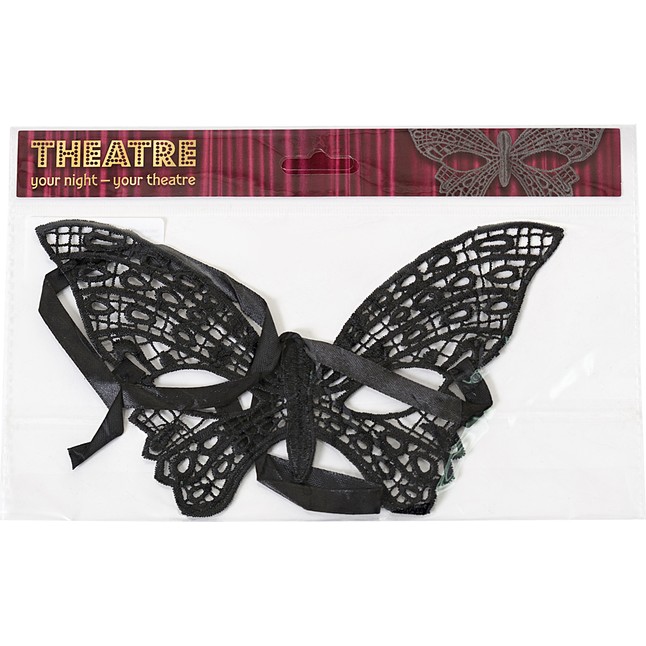 Нитяная маска в форме бабочки - Theatre. Фотография 3.