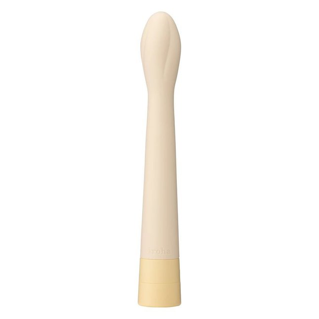 Желтый вибратор Iroha Koharu Hinatsubomi - 16 см - IROHA Vibrators