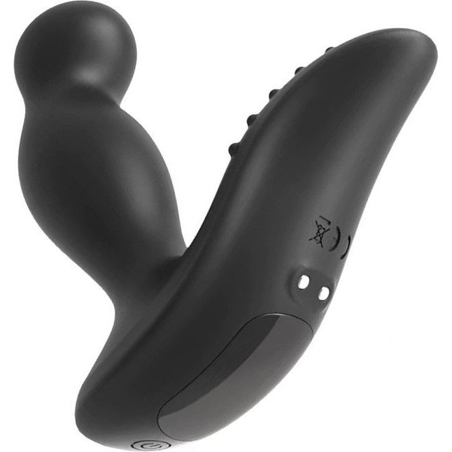 Черный вибромассажер простаты 3,5’’ P-spot Massager - 12,5 см