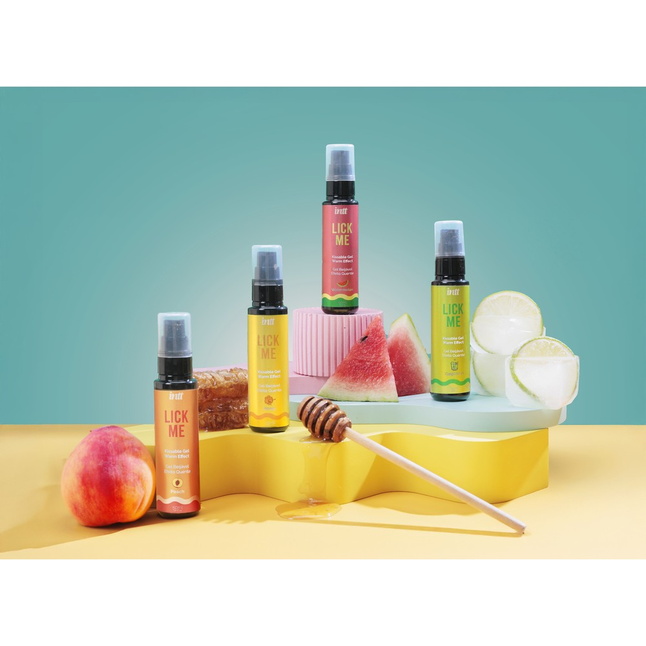Гель Lick Me с согревающим эффектом и ароматом мёда - 50 мл. Фотография 4.