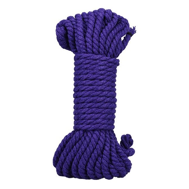 Фиолетовая верёвка для связывания и фиксации Bind Tie - 9,14 м