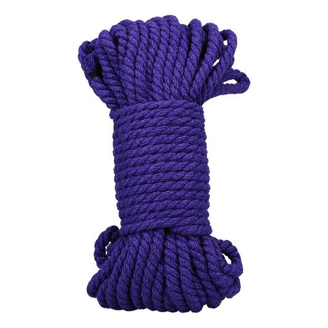 Фиолетовая верёвка для связывания и фиксации Bind Tie - 15,24 м