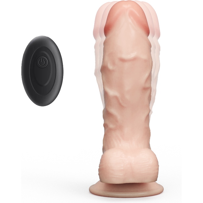 Телесный вибратор-реалистик REAL Standard - 15 см. Фотография 8.