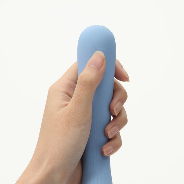 Голубой вибратор Iroha Mai Ruri - 17,4 см - IROHA Vibrators. Фотография 6.