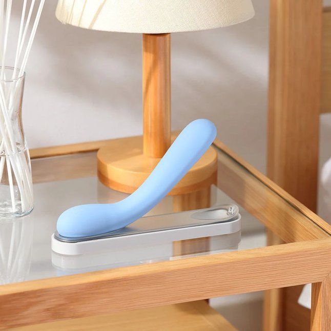 Голубой вибратор Iroha Mai Ruri - 17,4 см - IROHA Vibrators. Фотография 9.