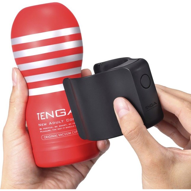 Набор Tenga Cup Vibrator 1st Set: вибратор Cup Vibrator, мастурбатор Original Vacuum Cup, мастурбатор Premium Original Vacuum Cup - CUP Series. Фотография 3.