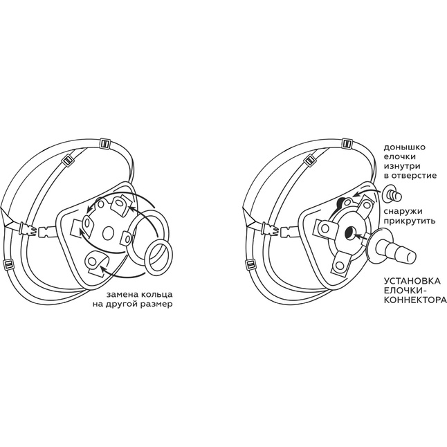 Синий универсальный пояс с 2 видами фиксации. Фотография 6.