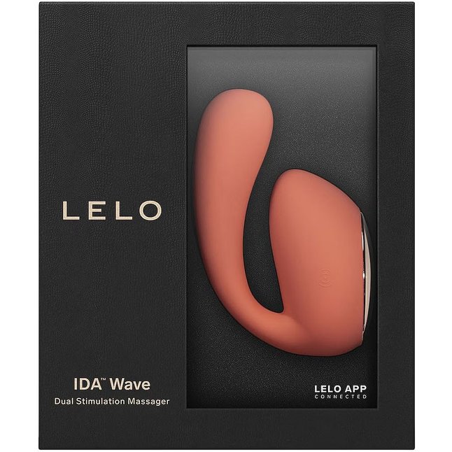 Коралловый вибратор с управлением через приложение Lelo Ida Wave. Фотография 4.