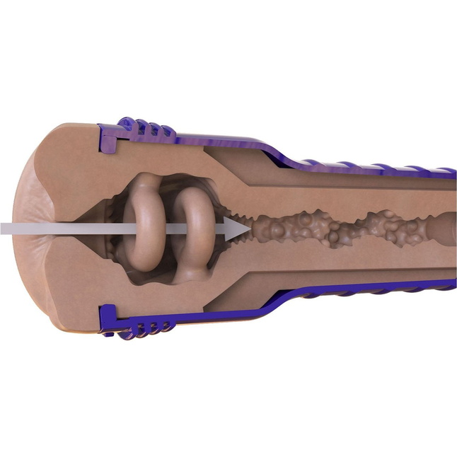 Телесный мастурбатор-анус Fleshlight Boost Blast Female. Фотография 3.