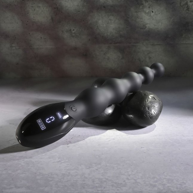 Черный анальный вибростимулятор Backdoor Baton - 24,1 см. Фотография 12.