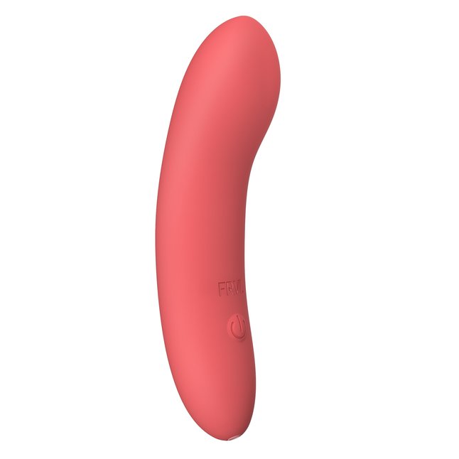 Коралловый мини-вибратор Atom - 11,5 см - Sensora