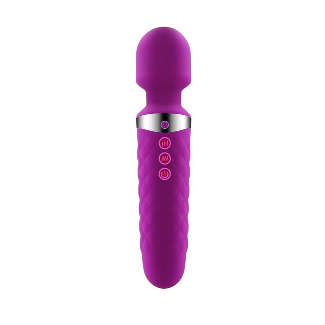 Фиолетовый wand-вибратор Be Wanded - 20 см - Alive