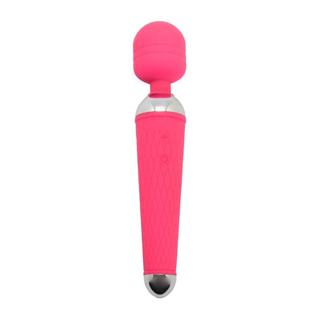 Розовый wand-вибратор Pichile - 20 см - Wooomy