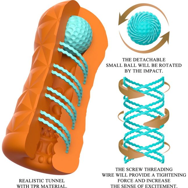 Набор из 15 мастурбаторов Victoria - Pretty Love. Фотография 4.