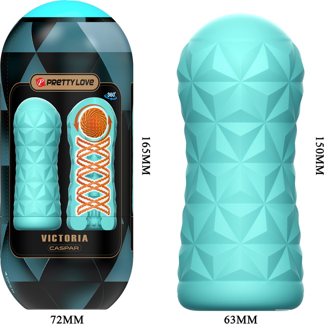 Набор из 15 мастурбаторов Victoria - Pretty Love. Фотография 10.