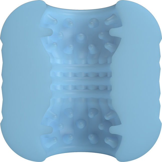 Голубой сквозной мастурбатор Cole - Pretty Love. Фотография 6.