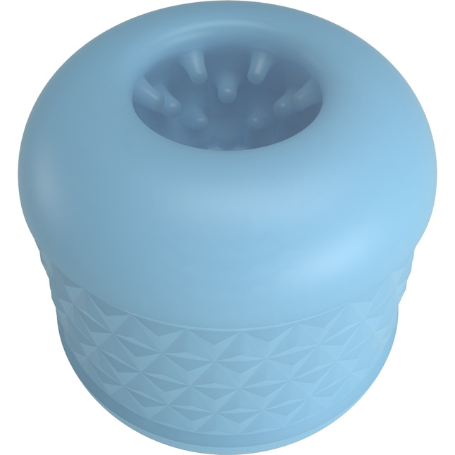 Голубой сквозной мастурбатор Cole - Pretty Love. Фотография 7.