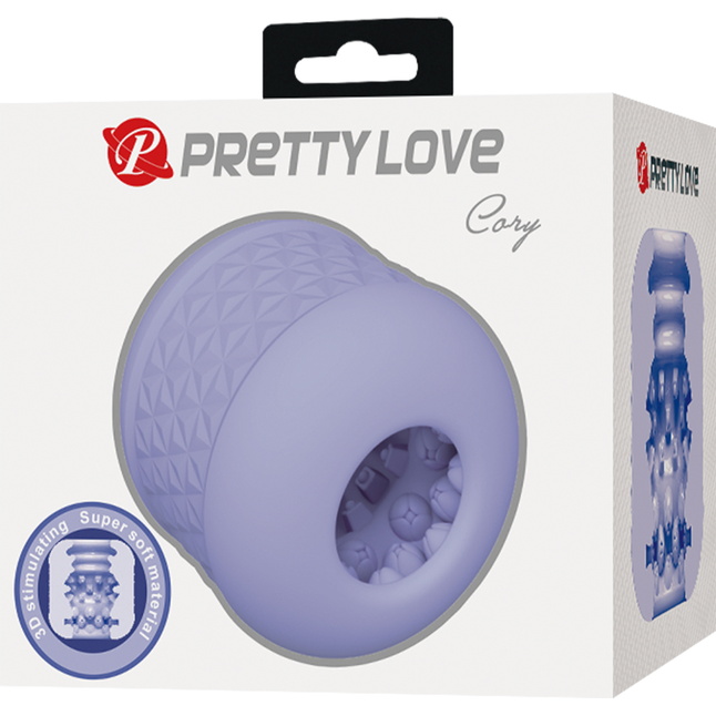 Сиреневый сквозной мастурбатор Cory - Pretty Love. Фотография 8.