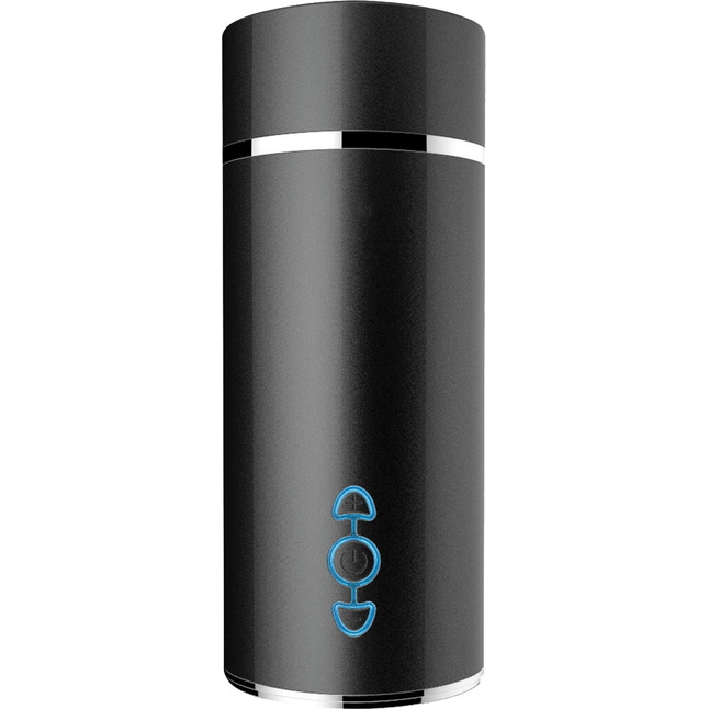 Мастурбатор-вагина с вибрацией Heart Of Love в колбе в форме сердца. Фотография 4.