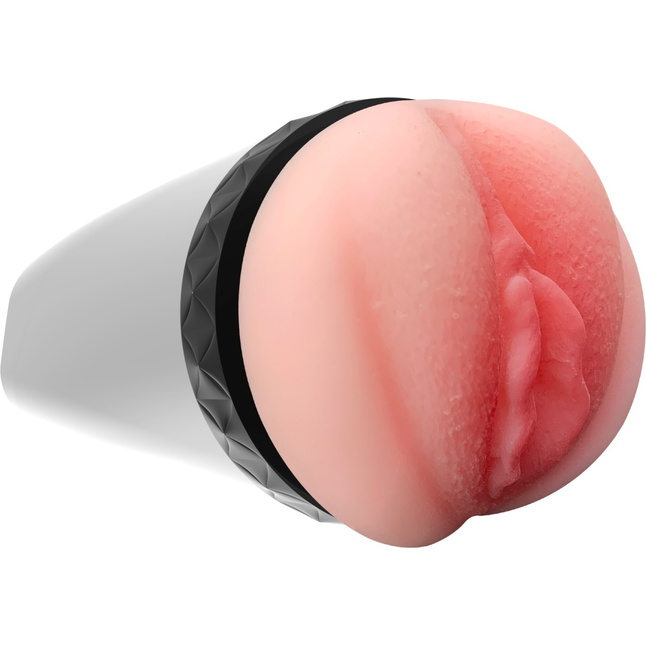 Мастурбатор-вагина с вибрацией в колбе Molly. Фотография 4.