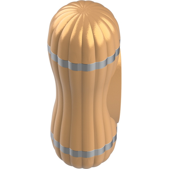 Мастурбатор-вагина с вибрацией в колбе Bevis. Фотография 4.