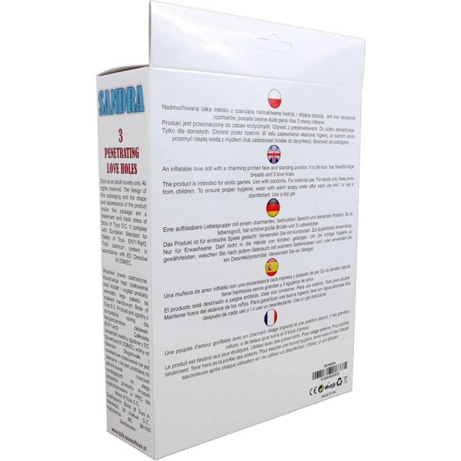 Надувная секс-кукла Sandra. Фотография 6.