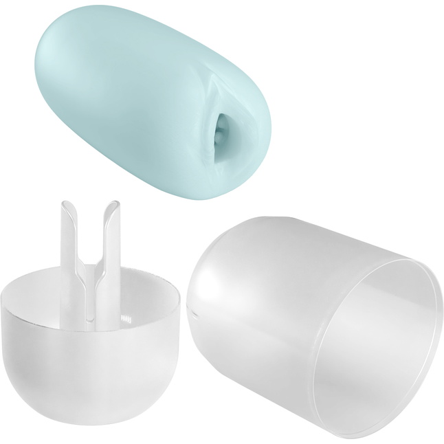 Голубой мастурбатор-вагина Olga - Pretty Love. Фотография 5.