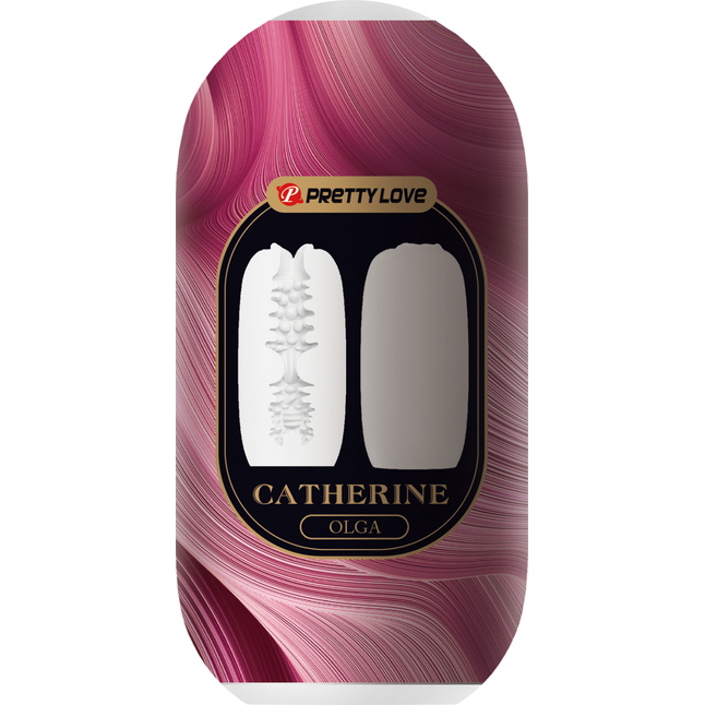 Белый мастурбатор-вагина Olga - Pretty Love. Фотография 7.