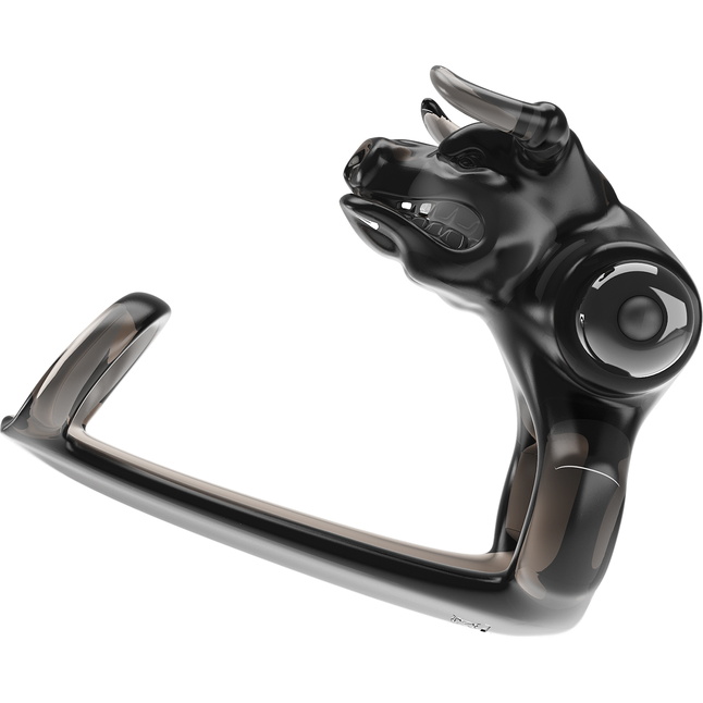 Дымчатая стимулирующая насадка на член Bull Warrior - Pretty Love. Фотография 4.