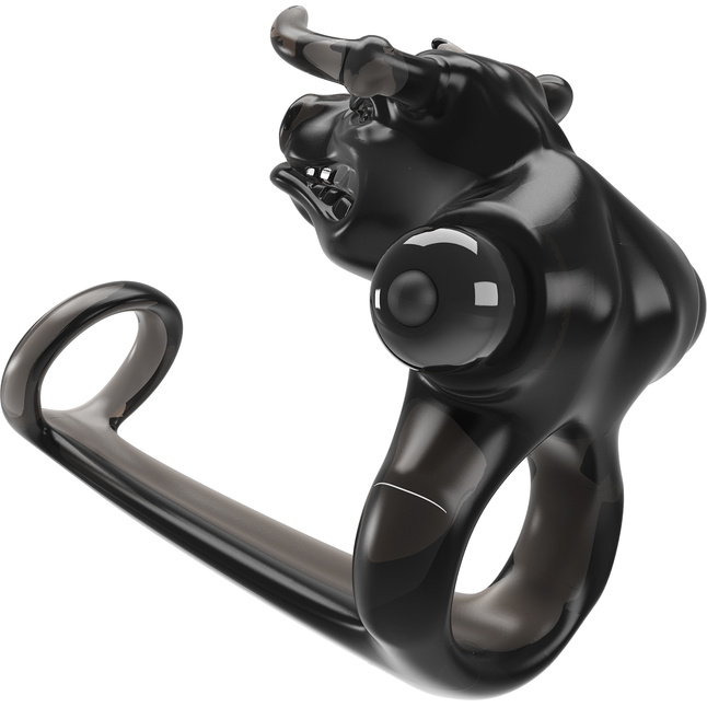 Дымчатая стимулирующая насадка на член Bull Warrior - Pretty Love. Фотография 5.