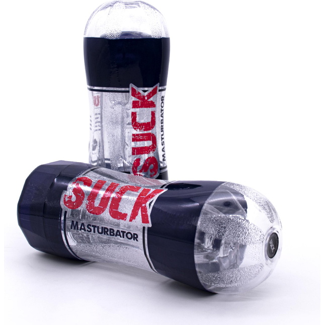 Прозрачный мастурбатор-вагина Suck. Фотография 4.