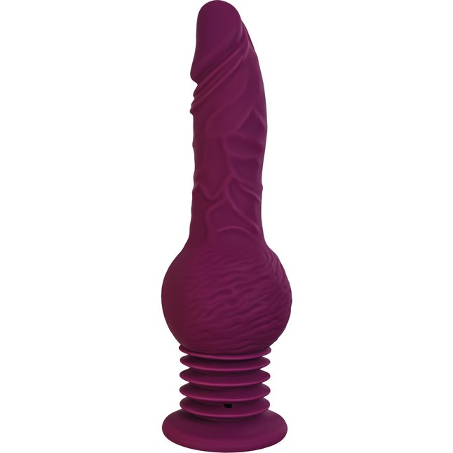 Фиолетовая мини-машина для секса Striker с пультом ДУ - 23,5 см - MotorLovers. Фотография 3.