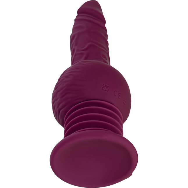 Фиолетовая мини-машина для секса Striker с пультом ДУ - 23,5 см - MotorLovers. Фотография 5.