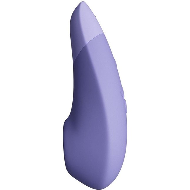 Сиреневый бесконтактный клиторальный стимулятор Womanizer Enhance с вибрацией. Фотография 3.