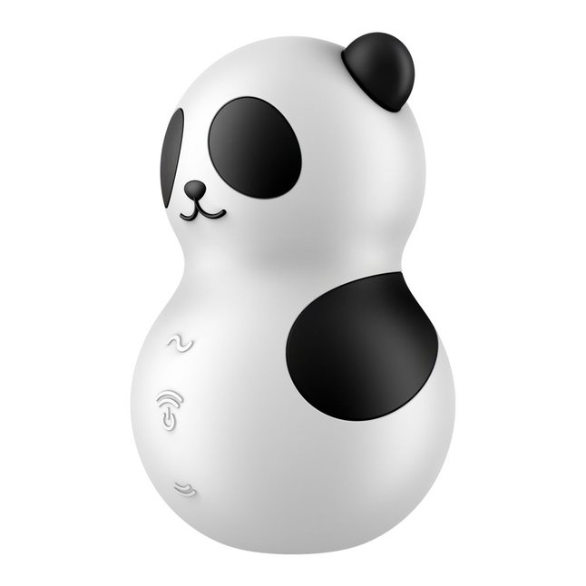 Вакуумный клиторальный массажер Pocket Panda. Фотография 4.