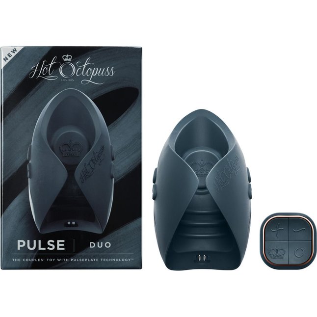 Инновационный мужской вибратор с пультом ДУ Pulse Duo. Фотография 12.