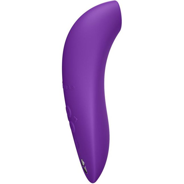 Фиолетовый бесконтактный клиторальный стимулятор We-Vibe Melt 2. Фотография 2.