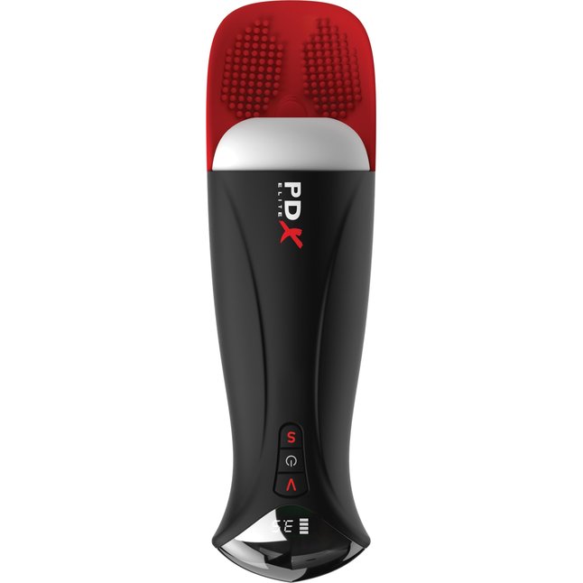 Мастурбатор в колбе с вибрацией Fuck-O-Matic Pro XL - PDX Elite. Фотография 2.