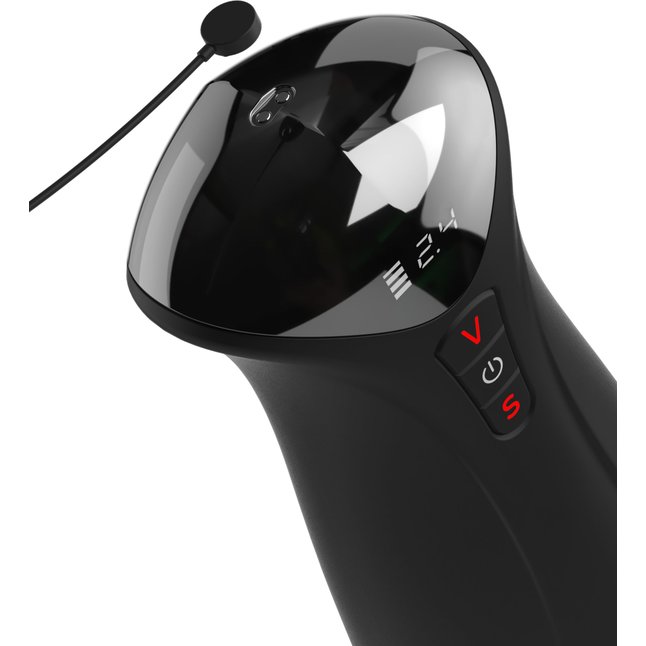 Мастурбатор в колбе с вибрацией Fuck-O-Matic Pro XL - PDX Elite. Фотография 4.