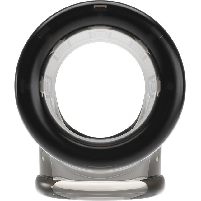 Дымчатая насадка на пенис и мошонку - Pretty Love. Фотография 4.