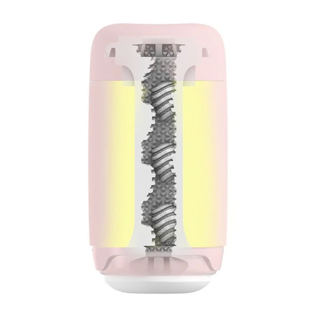 Розовый мастурбатор Tenga Puffy - Tenga Puffy. Фотография 3.