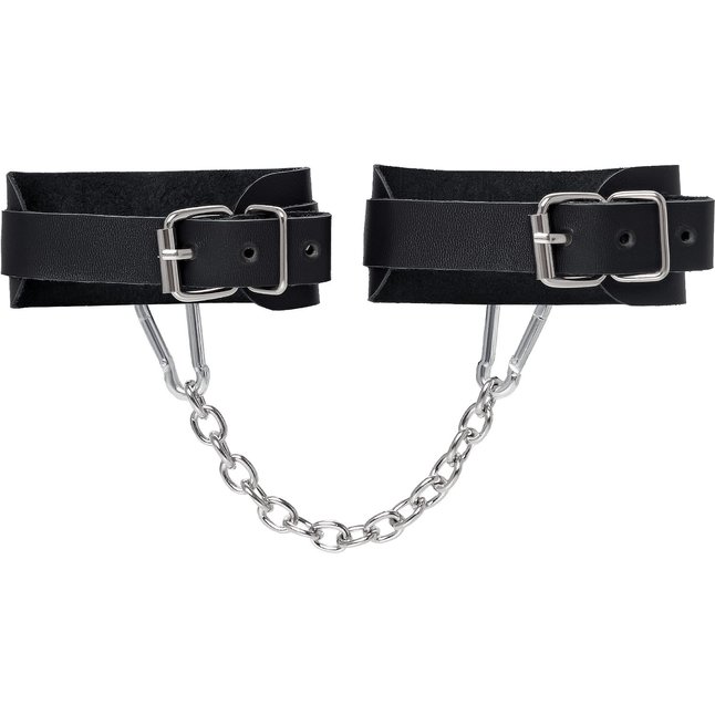 Черные мини-оковы со скруглёнными углами. Фотография 3.