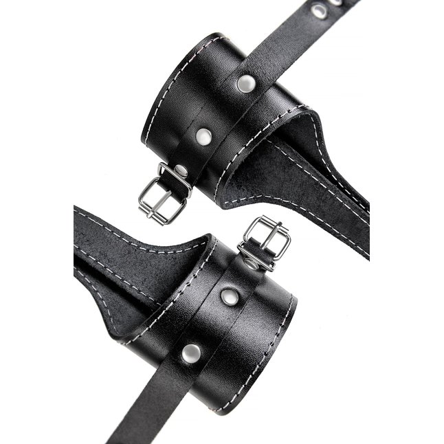 Черные подвесы с белой строчкой. Фотография 8.