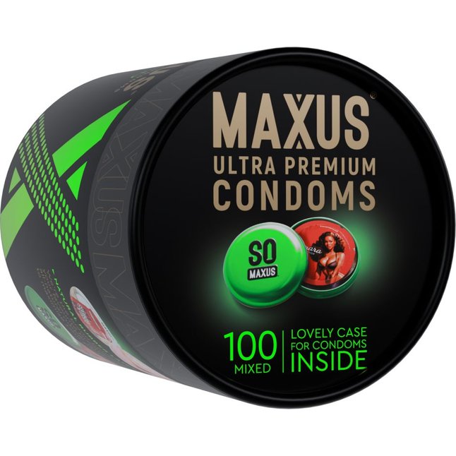 Презервативы MAXUS Mixed - 100 шт. Фотография 4.