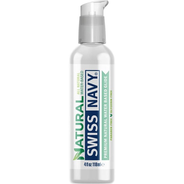 Лубрикант на водной основе All Natural - 118 мл - All Natural Lubes