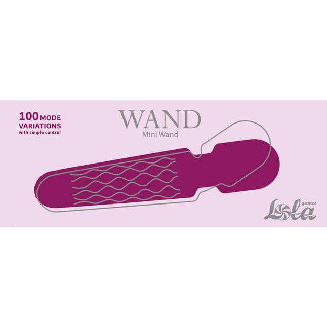 Фиолетовый жезловый вибромассажер Dreaming Wand - 20 см - Wand. Фотография 4.