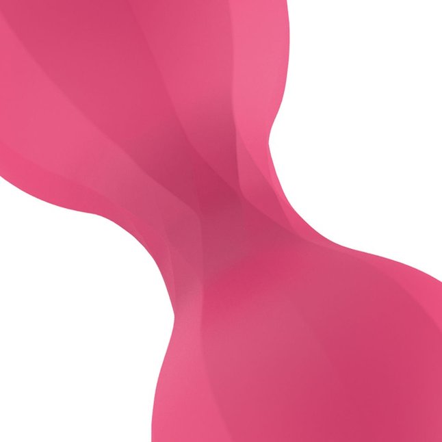 Розовые интерактивные вагинальные виброшарики Stella - EasyConnect. Фотография 8.