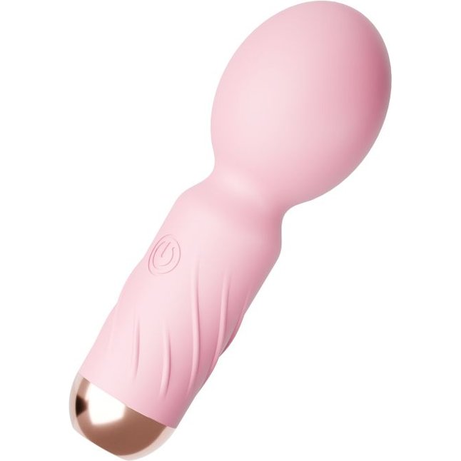 Нежно-розовый мини-вибратор Cute mini Wand. Фотография 3.